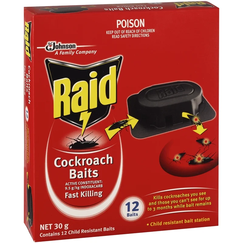 Taylor Safety Equipment Raid Cockroach Baits